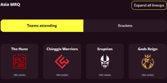 Asia-Pacific MRQ